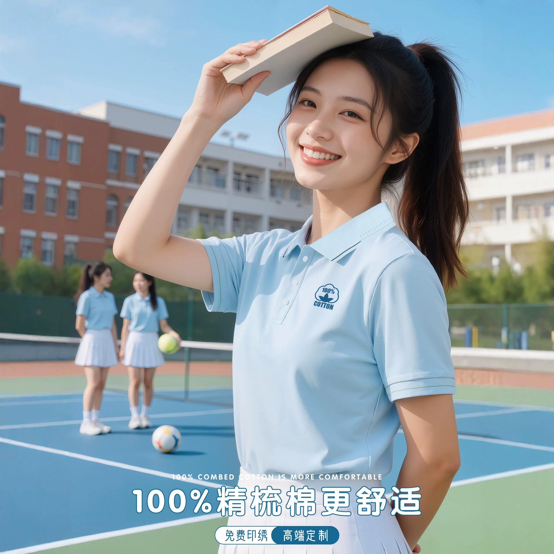 純棉Polo衫 夏季團體服 印製Logo訂製